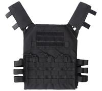 Lpitoy Veste pour Homme Gilet Militaire Armée Molle Porte-plaques Airsoft Gilet pour Camping en Plein air Chasse Pêche Randonnée Jeu de Guerre Airsoft