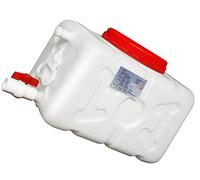 LPLND Jerrican Alimentaire Réservoir de Stockage d'eau à Usage Domestique fûts en Plastique de réservoir Externe Rectangle Blanc épais de réservoir d'eau en Vrac extérieure (Size : 50L)