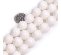 LPLPL Perles rondes en pierres précieuses naturelles, 35 pièces de 10 mm en jaspe bleu naturel, perles rondes en vrac for la fabrication de bijoux, bracelets et colliers.(Garnet,3 mm)