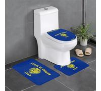 LPLSNWS Lot de 3 tapis de bain antidérapants avec drapeau de l'État de l'Oregon, essentiel pour une vie confortable dans les salles de bains, les chambres et les cuisines.