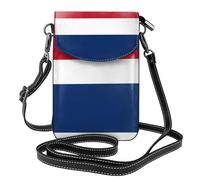 LPLSNWS Petit portefeuille pour femme avec bandoulière réglable Motif drapeau des Pays-Bas