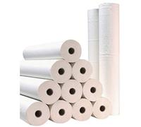 LPM - Drap d'examen Lisse Pure Ouate Blanche - Largeur 50 cm - Carton de 12 Rouleaux
