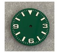 LPMPCZKZGF 28.5mm Montre Montre + Montres Mains Green Luminous Modified Watch Accessoires Visages Visages for NH35 / NH36 / 4R / 7S Mouvement cadran(A3)