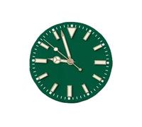 LPMPCZKZGF 29mm Montre coloré Cadran + Reveer Mains Set Green Lumineux Montre Accessoires Montres Visages for NH35 / NH36 / 8215 / Compatible avec Mingzhu 2813 Mouvement cadran(Green for 8215 2813)