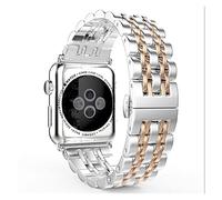 LPMPCZKZGF Bande en acier inoxydable V compatible for la série de montre Apple 5 44mm Strap de bande compatible for IWatch 6 4 3 2 40mm 42mm 38mm Bracelet Bracelet Boucle de papillon de papillon Brace