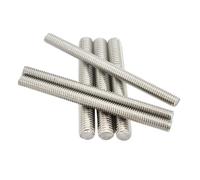 LPMPCZKZGF Boulon for tige entièrement fileté en acier inoxydable 304 M3 M4 M5 M6 M8 longueur 16-300 mm boulon sans tête tige filetée vis Boulons et écrous(35mm (15pcs),M6)