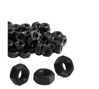 LPMPCZKZGF Écrous hexagonaux métriques en acier au carbone oxyde noir de dureté 8,8 M2 M2,5 M3 M4 M5 M6 M8 M10 M12 M14 M16 M18 M20 M22 M24 M27 Boulons et écrous(M16 (5pcs))
