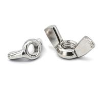 LPMPCZKZGF Kit d'assortiment de 98 écrous for oreilles M3 M4 M5 M6 M8 M10 M12 en acier inoxydable Boulons et écrous