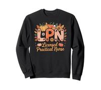 LPN Licence Pratique Infirmière Automne Citrouille Épices Sweatshirt
