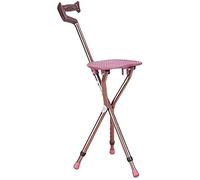 LPNCBUDC Béquille Pliable en Alliage d'aluminium, Tabouret à Trois Pieds, Canne de Marche, Hauteur réglable, légère, Aide à la Marche, béquille-11.19
