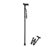 LPNCBUDC Béquille Pliante en Aluminium, Canne de Marche réglable en Hauteur pour Personnes âgées et Grimpeurs, béquille-11.19