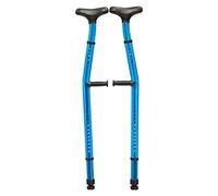 LPNCBUDC Béquilles médicales Lourdes pour Adultes (Paire), béquilles au Design Audacieux avec Hauteur réglable, Alliage d'aluminium Super Porteur, doré