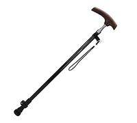 LPNCBUDC Béquilles Personnes Âgées Béquille Carbone 220G Ultraléger Aile De Poulet Bois Canne Télescopique Réglable en Bois Massif Antidérapant Vieil Homme Bâton De Marche/Support Poids 70KG,Crutchs
