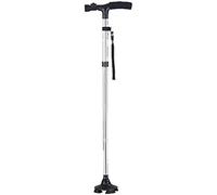 LPNCBUDC La Canne Matsuba est Un pli Glissant, et Un Jeune Homme de vieillesse adapté aux Enfants, béquille réglable 5 Heiswith LED li, béquille Pied Simple Pied remplaçable