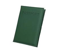 LPNGTNG 1 étui de protection universel en cuir synthétique pour passeport de voyage, vert foncé, Taille unique