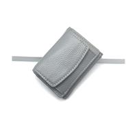 LPNGTNG Portefeuille court à trois volets pour femme - Sac à monnaie multi-cartes solide de grande capacité - Porte-monnaie pour petites pièces de monnaie, gris/bleu, 1PCS