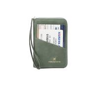 LPNGTNG Sac de passeport rétro pour homme et femme RFID Fashion Passport Cover Multifonctionnel en cuir PU Clip Passeport Accessoires de voyage, Hz726-vert, Taille unique