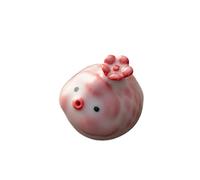 LPNGTNG Tasse à thé amusante en céramique avec inscription « Little Pig Spit Bubbles Under Bottom » (gris)