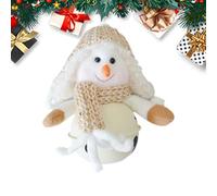 Lpoppcx Cloches de Noël pour Décoration,Pendants Décoratifs avec Charme Design Bonhomme de Neige | Ornements pour Arbre de Noël - Pour la Maison l'Hiver les Fêtes les Vacances l'Automne la Cheminée la