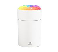 Lpoppcx Diffuseur Humidificateur Pour Voiture,Rafraîchisseur À Brume Ultrasonique Silencieux Alimenté Par USB,Diffuseur USB Brume Fraîche Mini Portable | Pour Véhicule, Pièce, Maison, Bureau, Chambre