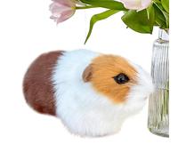 Lpoppcx Hamster en Peluche,Dessin Animé Réaliste Et Câlin | Jouets Animaux Drôles À Câliner | pour Compagnon Confort Amateurs d'animaux Collectionneurs Maison Bureau Dortoir Chambre