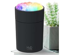 Lpoppcx Humidificateur D'Air Pour Voiture,Rafraîchisseur À Brume Ultrasonique Silencieux Alimenté Par USB | Diffuseur USB Brume Fraîche Mini Portable - Pour Véhicule, Pièce, Maison, Bureau, Chambre