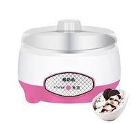 Lpoppcx Machine à Yaourt avec Contrôle de Température | Yaourtière Automatique avec Cuve Intérieure en Acier Inoxydable,Appareil Électrique Multifonction 1,2 L Silencieux pour Cuisine Maison Yaourt
