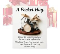 Lpoppcx Music Hug Collection - Souvenir Motivant 2D en Acrylique,Souvenir Musical Inspirant,pour Adolescents Adultes Collectionneurs Anniversaire Noël Fêtes Guitariste Violoniste Pianiste