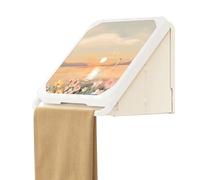 Lpoppcx Organisateur mural pliable pour salle de bain - Boîtes de rangement pour penderie - Étagères murales étanches pour salle de bain, buanderie, douche