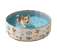 Lpoppcx Piscine pour Animaux Bassin Pliable Non Gonflable et Portable | Mini piscine pour Pour jardin terrasse intérieur salle de bain extérieur chiot chat