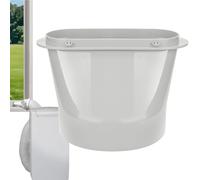 Lpoppcx Raccord De Tuyau D'Échappement Pour Climatiseur Portable | Adaptateur Fenêtre Pour Tuyau D'Évacuation Portable,Corps Plat d'Interface pour Kit d'Étanchéité - Ventilation Maison Appartement