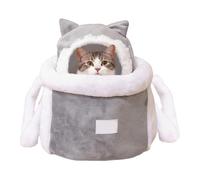 Lpoppcx Sac de transport pour chien - Sac de transport pour animaux de compagnie, design ouvert pour chat hiver | Pour voyager avec des chiots par temps froid en plein air et aussi pour faire du