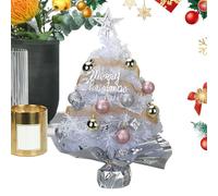 Lpoppcx Sapin De Noël De Table,Décorations De Fêtes - Petit Sapin De Noël Artificiel avec Étoile Au Sommet,pour La Maison, Le Bureau, La Cheminée d'hiver, La Salle, La Table De Fête, Le Centre De