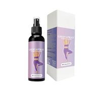 Lpoppcx Spray Anti-Dérapant pour Tapis De Yoga, 120ml Améliorateur De Performance, Spray Adhérent, pour Tapis De Yoga, Raquette, Chaussures De Sport, Gants, Exercice, Sports, Salle De Sport