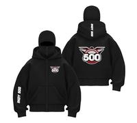 LPPALsjd Cagoule À Capuche pour Homme Veste Sport in.di.an.AP.OL.is 500 Sweatshirt Patchwork Manches Longues Vêtement De Gym Confortable Haut-HeiSe||XX_l