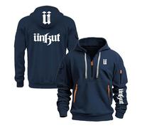 LPPALsjd Sweat À Capuche pour Homme Street Wear pour U.n.k.u.t Sweat-Shirt À Demi-Zip Hauts À Manches Longues À Capuche Vestes À Capuche Vestes De Sport avec Poche-SLanS||L