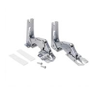 LPPP Kit charnière réfrigérateur compatible avec AEG 2211202045 2211201047 | Charnière plate haut/bas compatible Electrolux 2211202029, 405550419/7, Bosch 00483621, Liebherr 959376000, congélateur