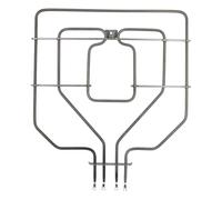 LPPP Résistance voûte four compatible avec Bosch Siemens 00773539 2800W | Compatible Neff Constructa, double résistance gril, 230 V, 380 × 435 mm, métal, remplace EGO OEM 20.25899.000