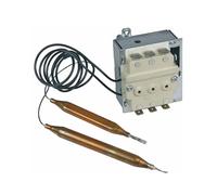 LPPP Thermostat Compatible avec Stiebel Eltron 170925 pour Chauffe-Eau | pour EGO 55.60019.380, ballon d'eau chaude, limiteur de température de sécurité STB, 2 sondes, capillaire, 6 x 6,3 mm AMP