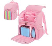 LPQKCcY Sac à dos pour personnages Tonies Box UK, sac de rangement pour chargeur de casque Tonies, plusieurs poches et sangle réglable pour le set de démarrage du lecteur audio Toniebox