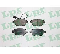 LPR 05P1225 Plaquette de Frein, Set de 4