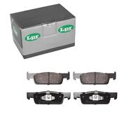 LPR Brakes – Plaquettes de frein 05P1702 – Jeu de 4 en boîte