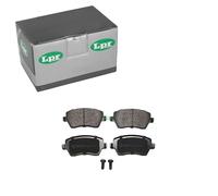 LPR Brakes Plaquettes de frein LPR 05P867 – Jeu de 4 avant