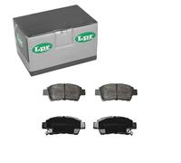 LPR Brakes Plaquettes de frein 05P700 Avant – Jeu de 4