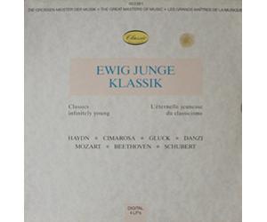LpRecord - Die großen Meister der Musik / Ewig junge Klassik / Haydn , Cimarosa , Gluck , Danzi , Mozart , Beethoven , Schubert / 602391 / Digital 4 LP's / Schallplatte / Vinyl