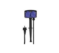 lps214 outdoor distributeur de courant avec 2 prises blanc