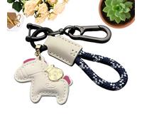Lpsdssre Charme Pour Sac En Cuir À Thème Cheval - Porte-Clés Animaux Mignons Pour Tenir Les Clés | Porte-Clés En Forme De Cheval Pour Femmes - Pour Cabas Sac À Dos Pochette Téléphone Portefeuille