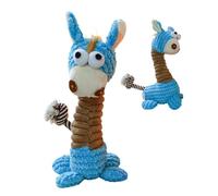 Lpsdssre Plush Dog Toy | Giraffe Dog Toy | Dog Teething Relief Toy | Interactive Dog Toy | Puppy Teething Toy Interactive and Engaging Design for Dogs Toys with Squeaker Plush Dog Toy