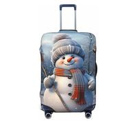 LPSRTWE Housse de bagage de voyage anti-rayures - Élastique - Épais - Lavable - Pour valise de 45,7 à 81,3 cm, Noir , XL