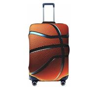 LPSRTWE Housse de bagage de voyage anti-rayures - Housse de protection élastique épaisse - Lavable - Housse de bagage 3D - Convient aux bagages de 45,7 à 81,3 cm, Noir , S